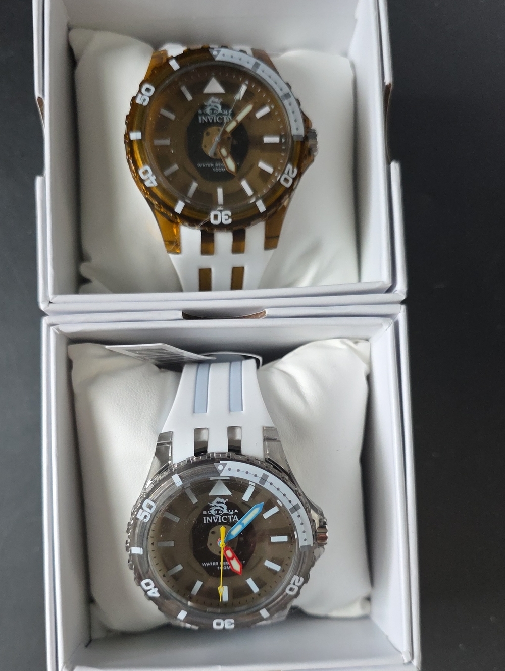 398.  Pair Of Invicta Subaqua 44mm Mens Watches